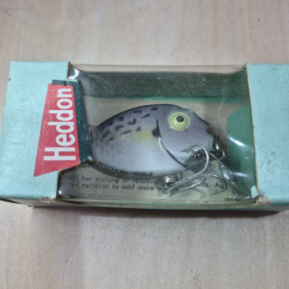 Vintage Heddon Tiny Punkinseed 380 BGL Bluegill Fishing Lure 3/8 oz in‎ Box